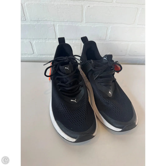 Shoes Athletic By Puma In Black & White, Size: 9.5