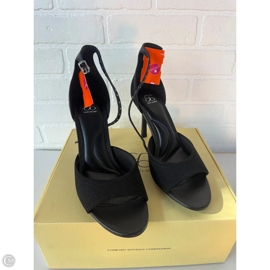 Sandals Heels Stiletto By Cmc In Black, Size: 8.5