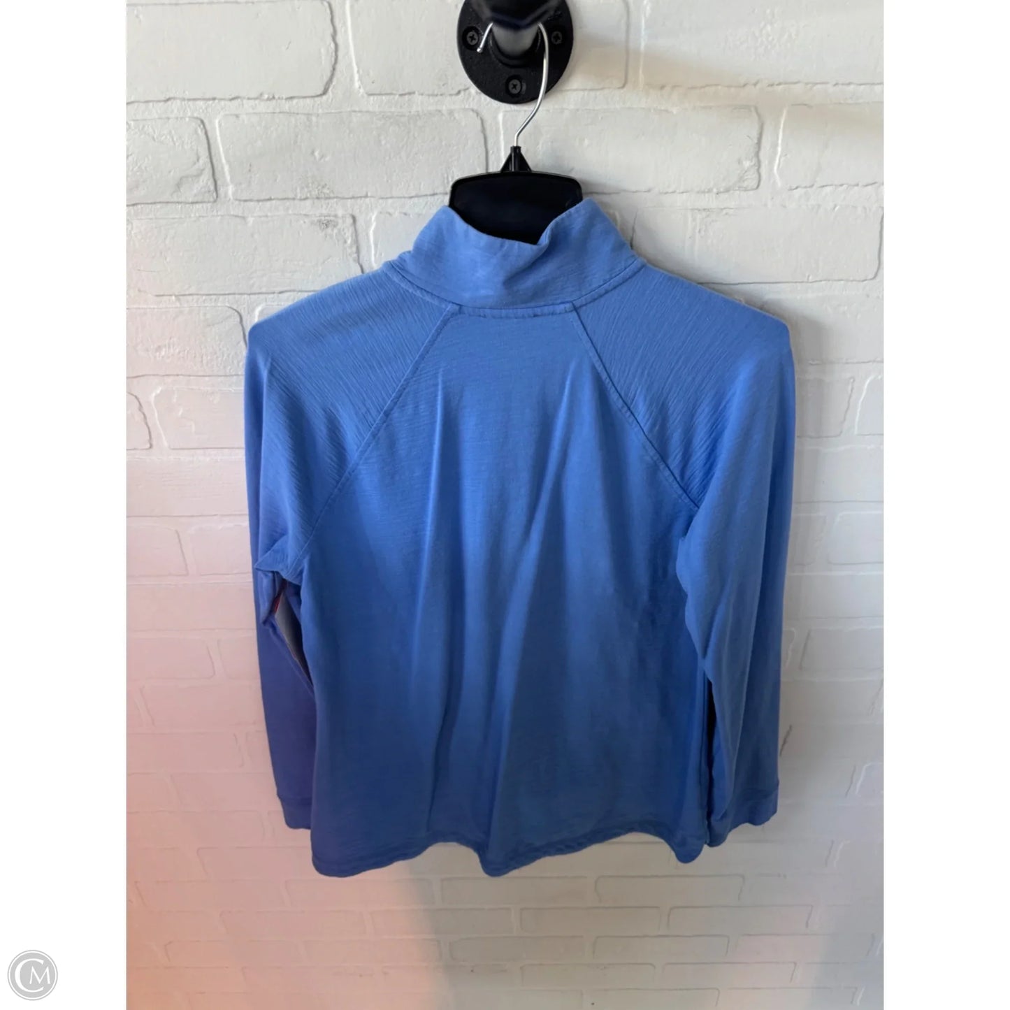 Sweatshirt Collar By Talbots In Blue, Size: M