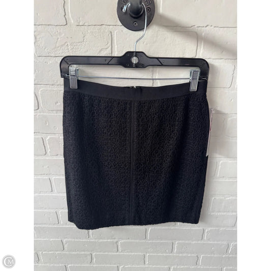 Skirt Mini & Short By Ann Taylor In Black, Size: 4p