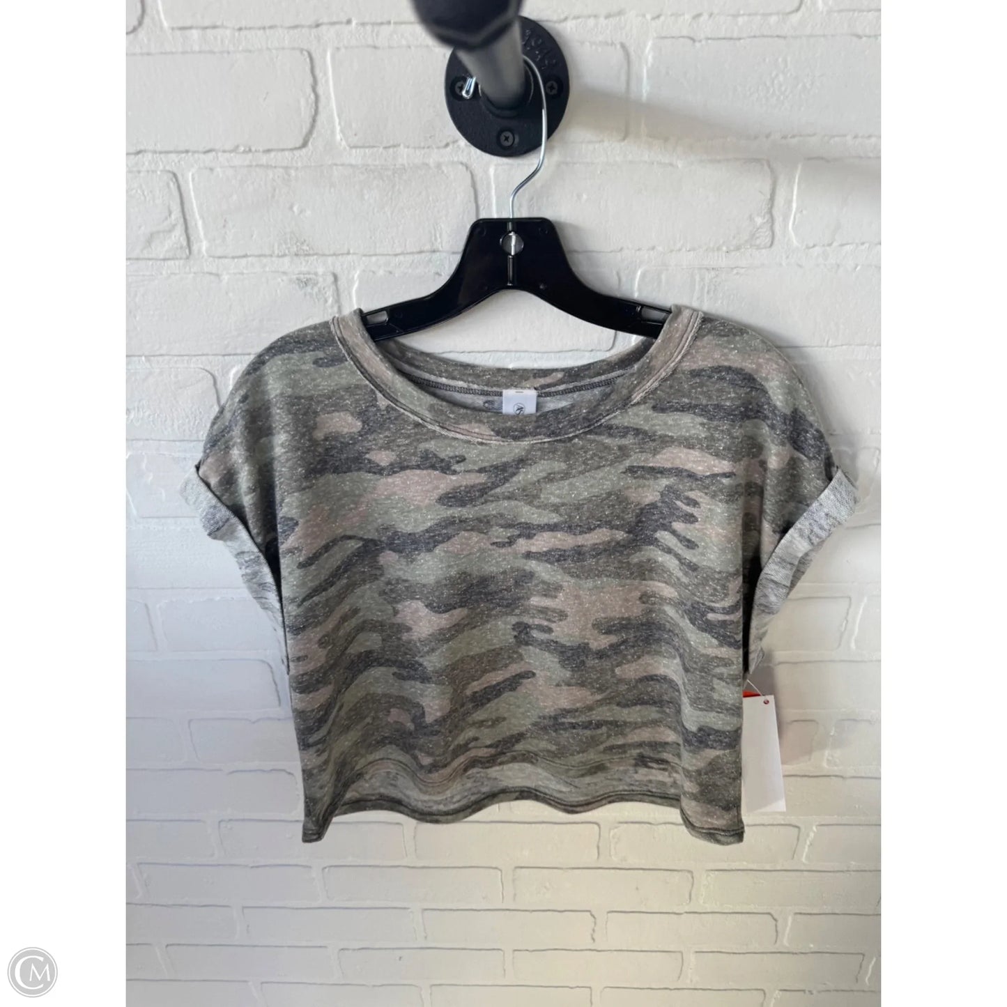 Top Short Sleeve Basic By As Revival In Green, Size: Xs