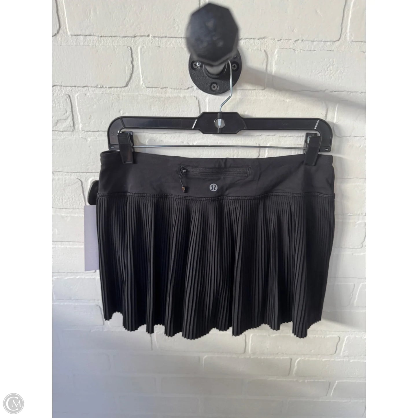 Athletic Skort By Lululemon In Black, Size: 6