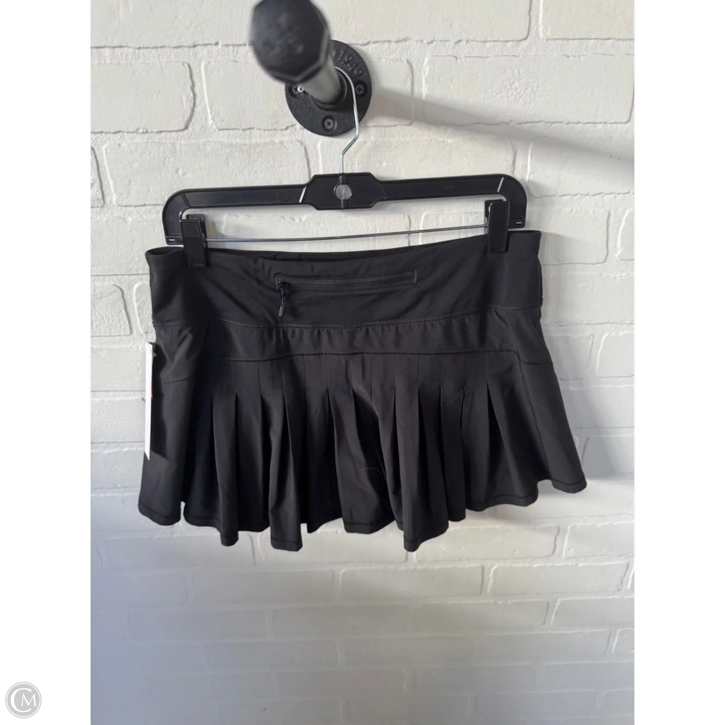 Athletic Skort By Lululemon In Black, Size: 8