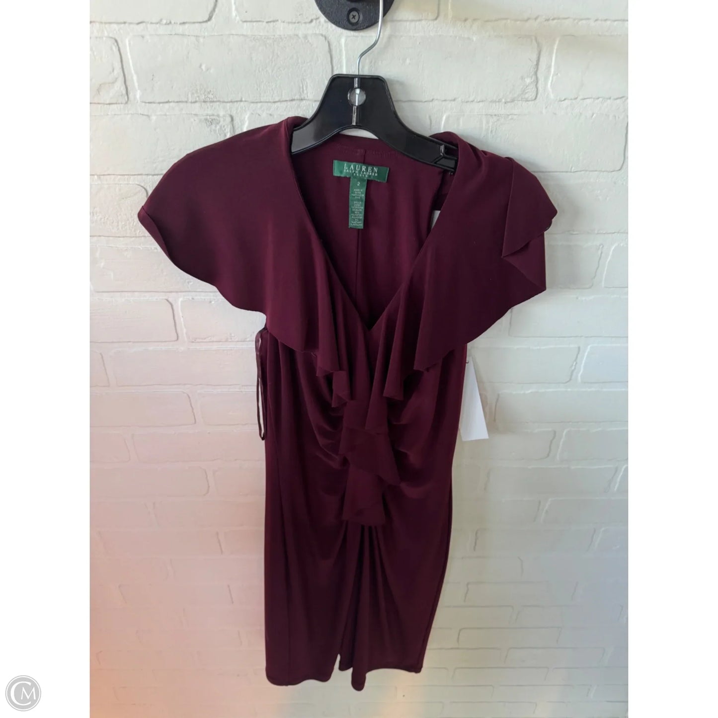 Dress Party Short By Lauren By Ralph Lauren In Red, Size: Xs