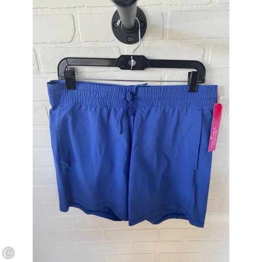 Athletic Shorts By Tuff Athletics In Blue, Size: 12