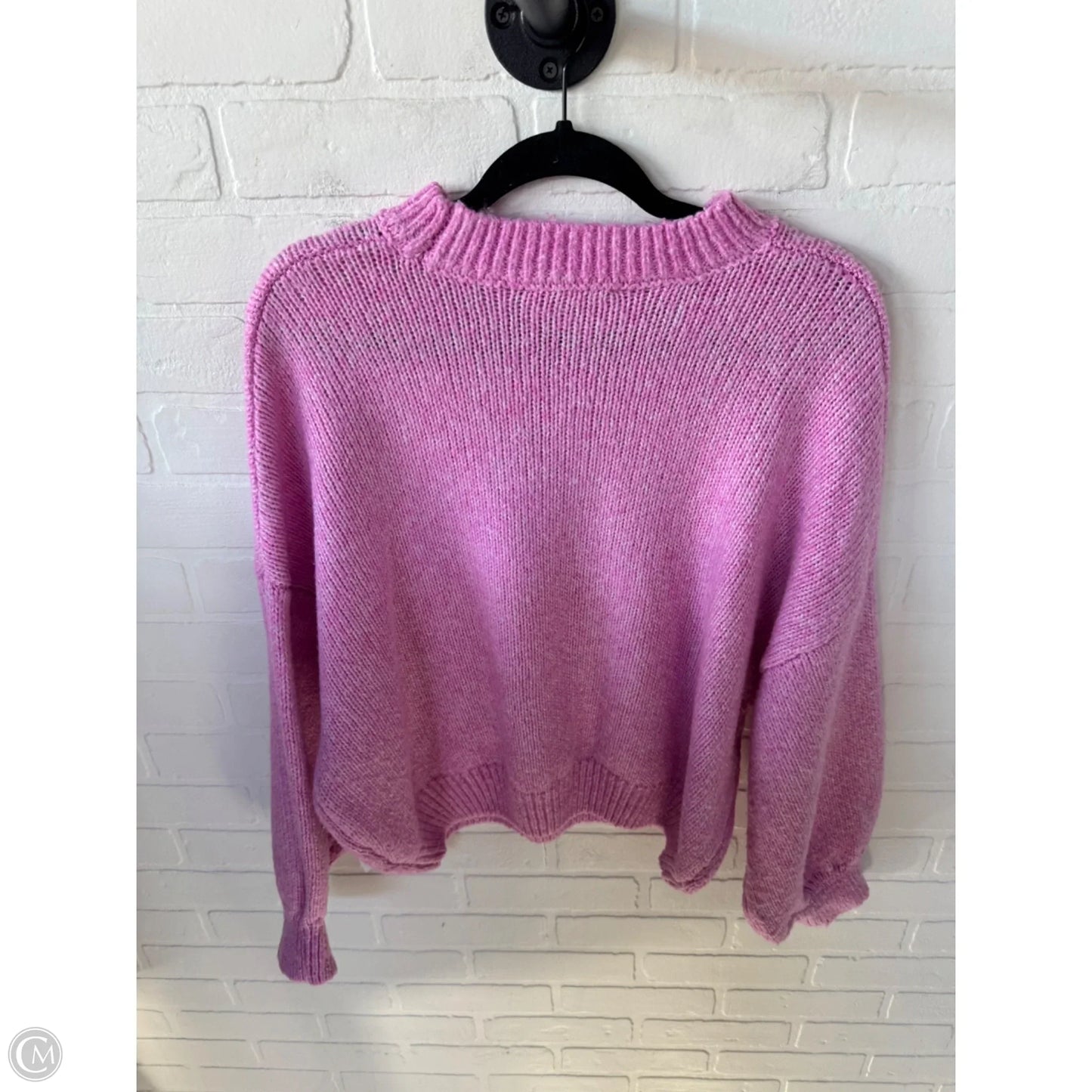 Sweater By Pink Rose In Pink, Size: L