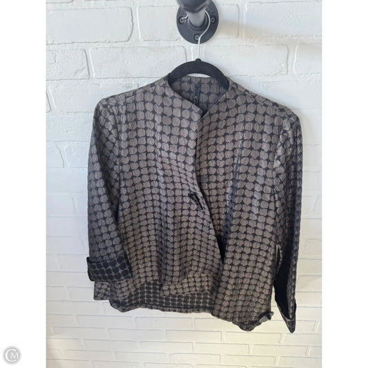 Blazer By Ic By Connie K In Black & Grey, Size: M