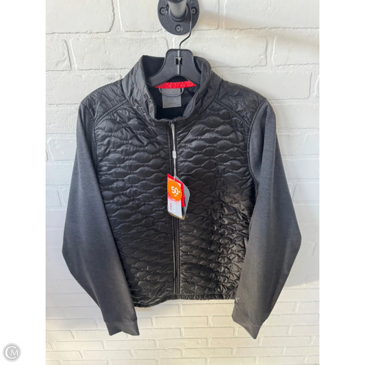 Jacket Puffer & Quilted By Puma In Black & Grey, Size: Xl