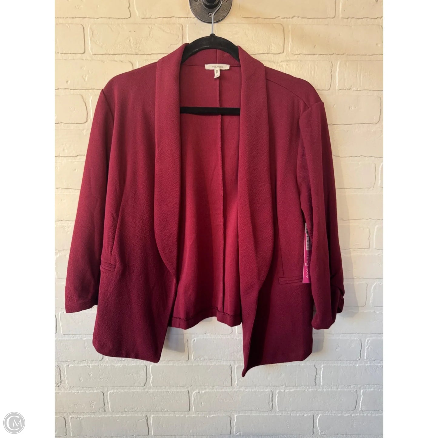 Blazer By Maurices In Red, Size: Xl