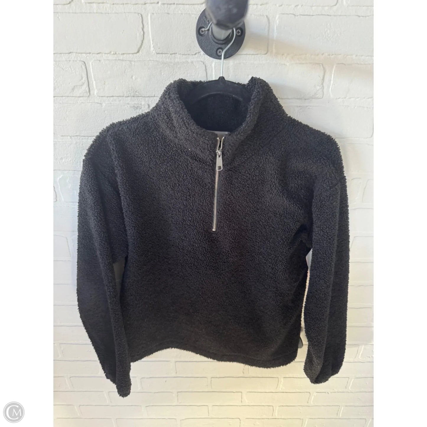 Jacket Fleece By Loft In Black, Size: Xs