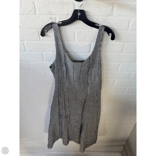 Dress Casual Midi By A New Day In Black & White, Size: M
