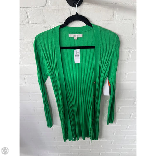 Cardigan By Loft In Green, Size: S