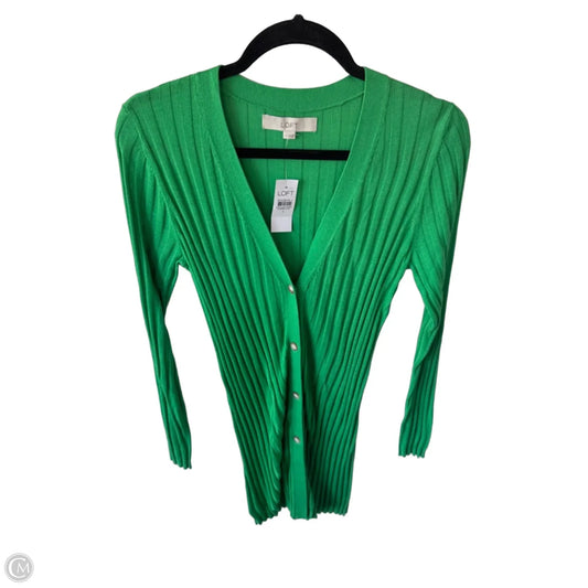 Cardigan By Loft In Green, Size: S