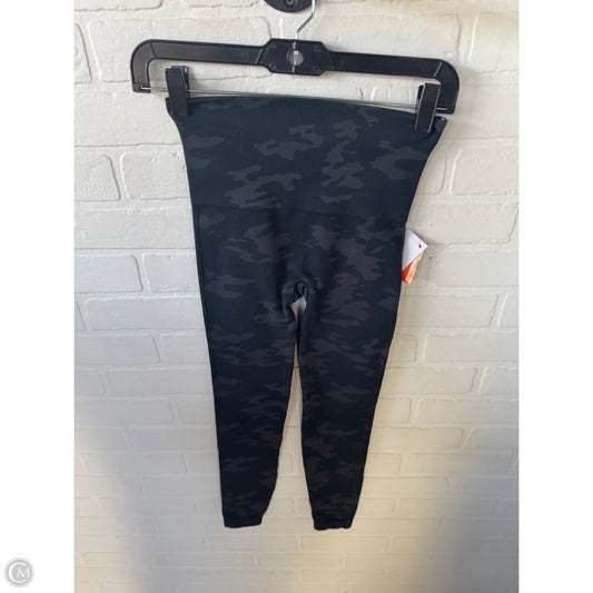 Pants Leggings By Spanx In Black & Grey, Size: 4