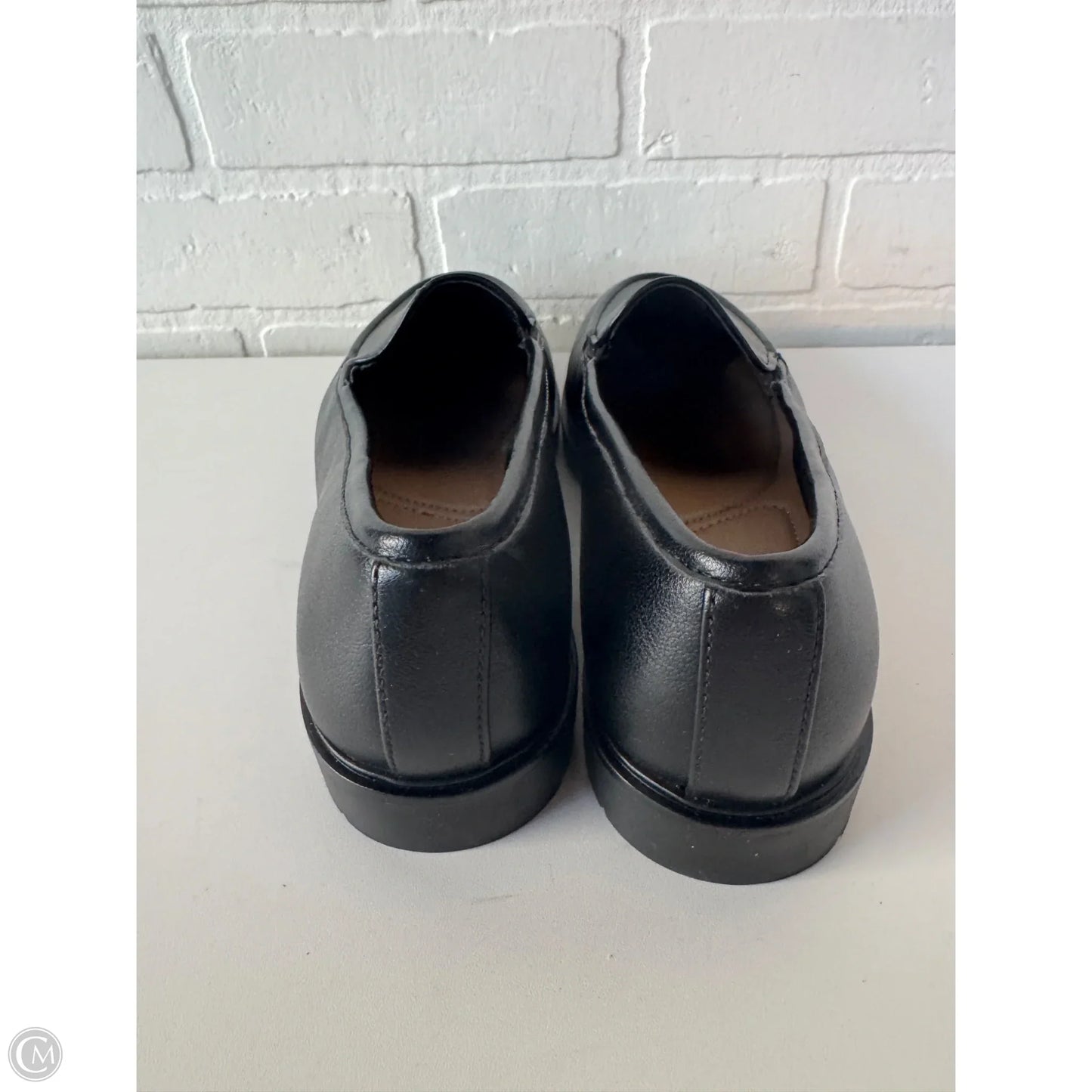 Shoes Flats By Clothes Mentor In Black, Size: 8