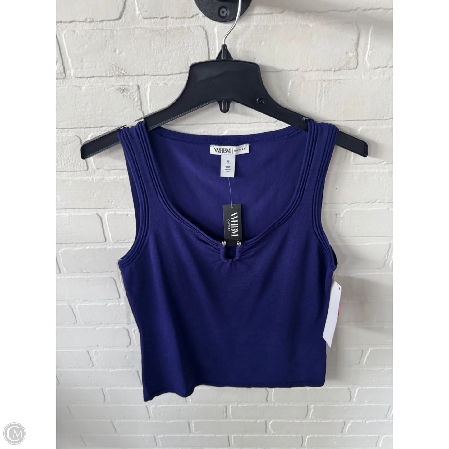 Top Sleeveless By White House Black Market In Purple, Size: M