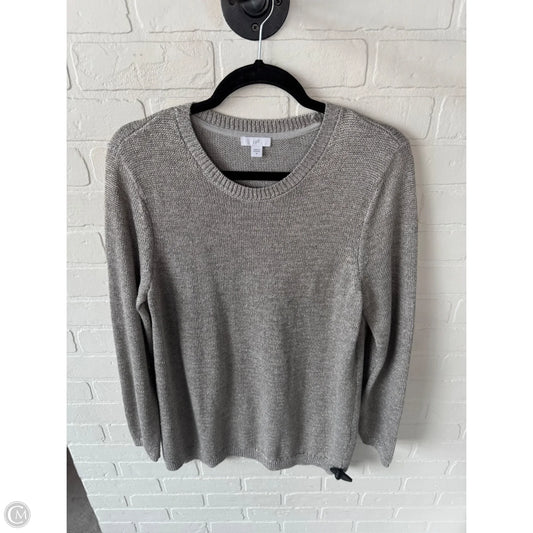 Sweater By J. Jill In Grey & Silver, Size: M