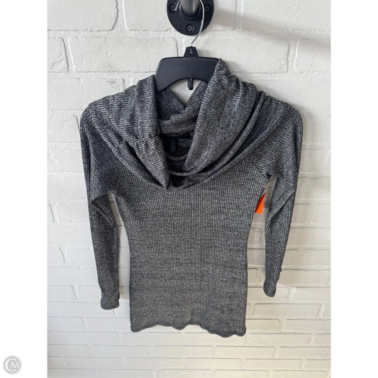 Top Long Sleeve By White House Black Market In Black & Grey, Size: Xs