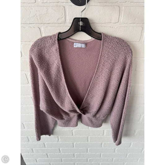 Top Long Sleeve By Urban Outfitters In Pink, Size: S