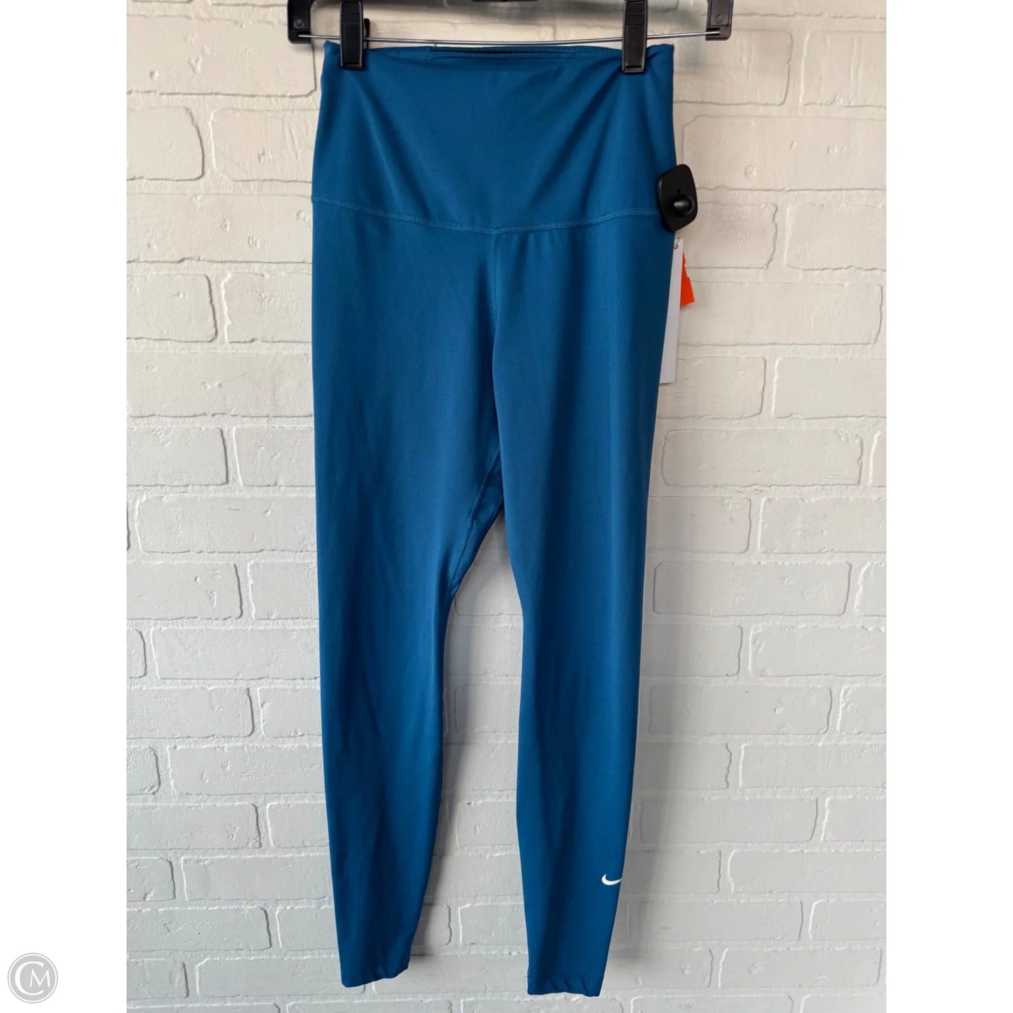 Athletic Leggings By Nike In Blue, Size: 0