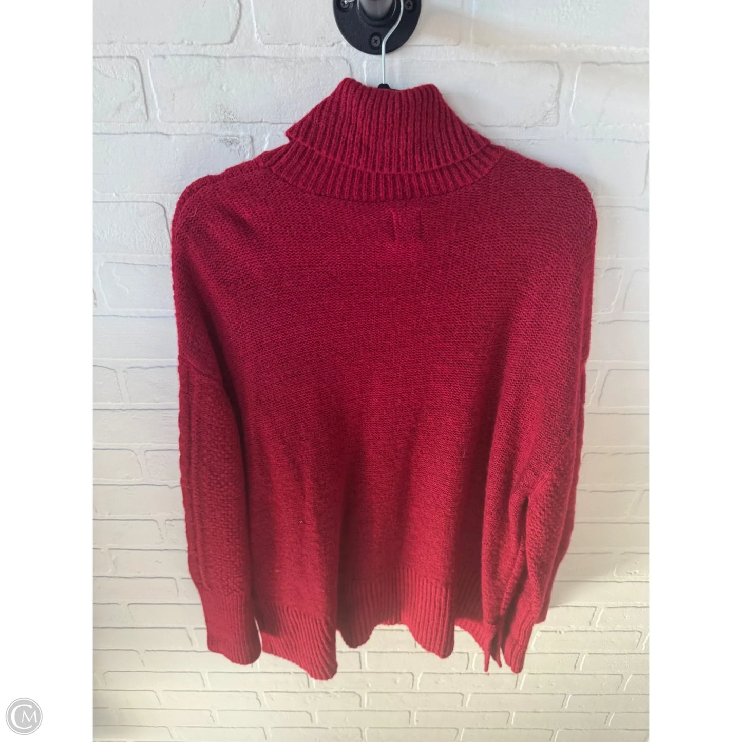 Sweater By Gap In Red, Size: Xl