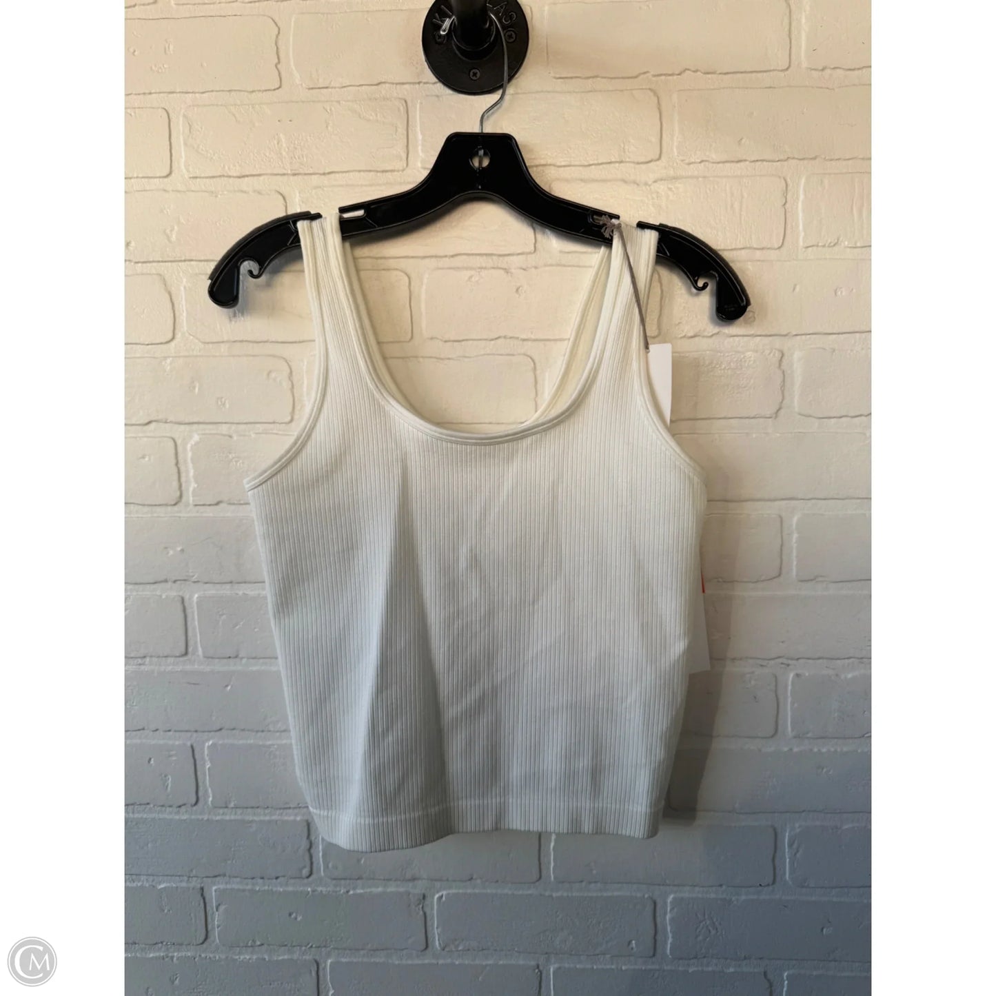 Top Sleeveless Basic By A New Day In White, Size: L