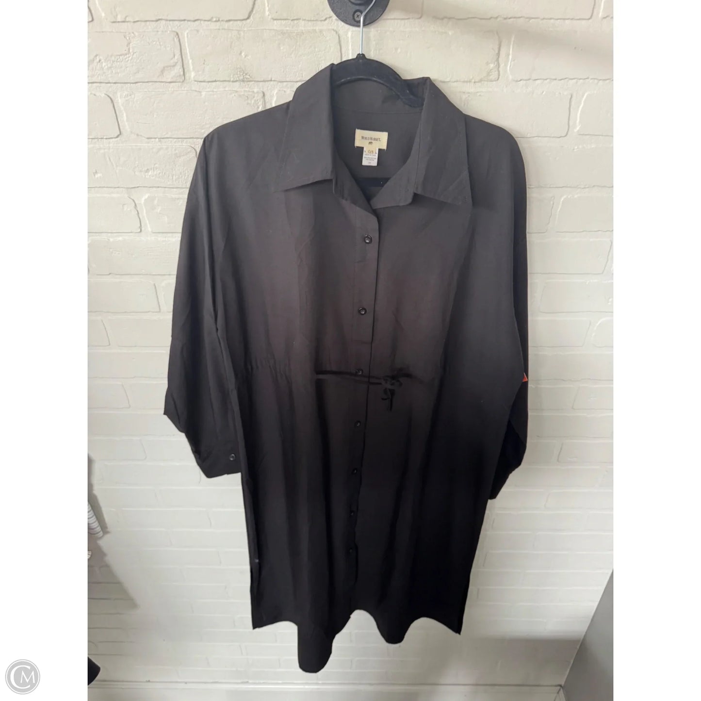 Dress Casual Maxi By World Market In Black, Size: Osfm