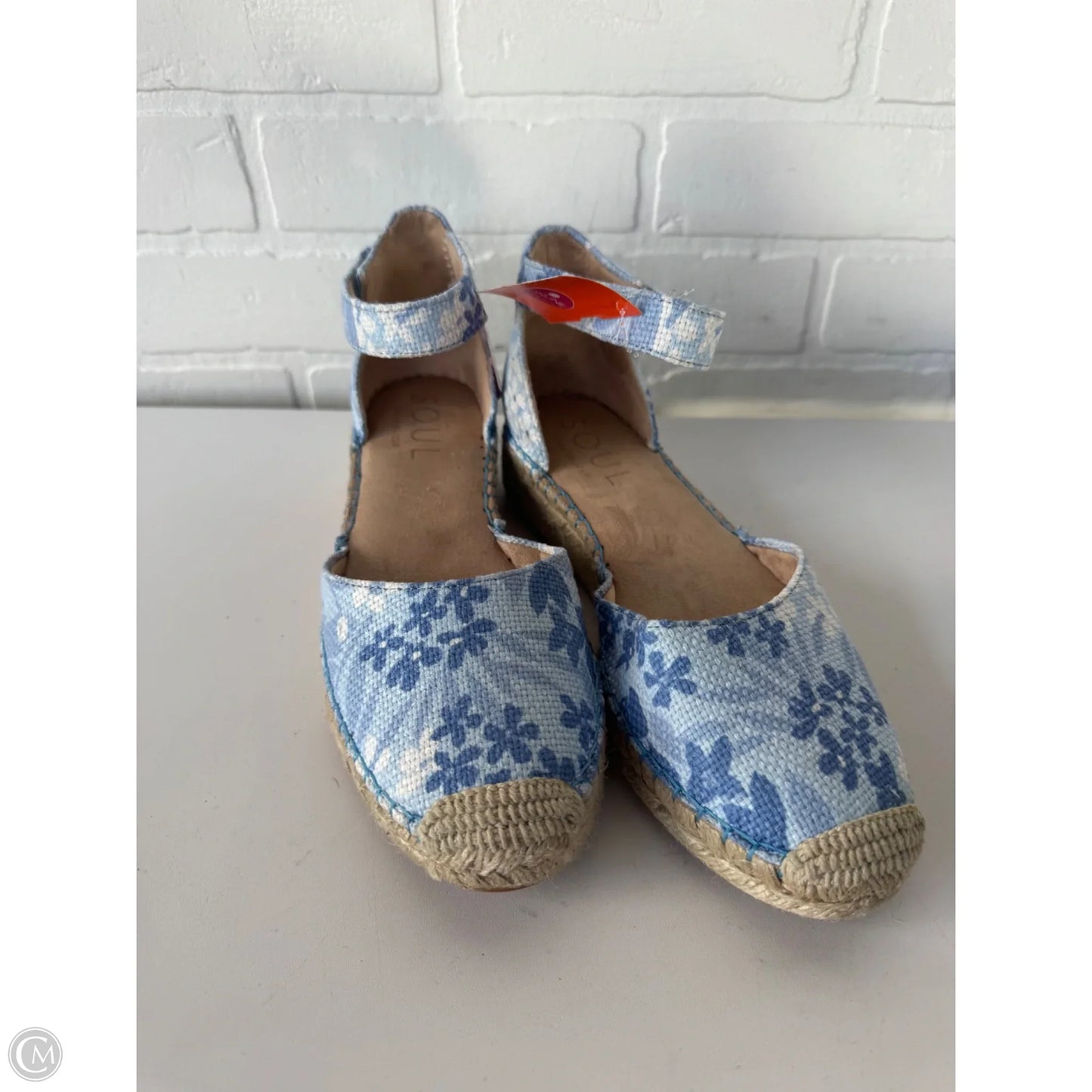 Shoes Flats By Naturalizer In Blue & Tan, Size: 8