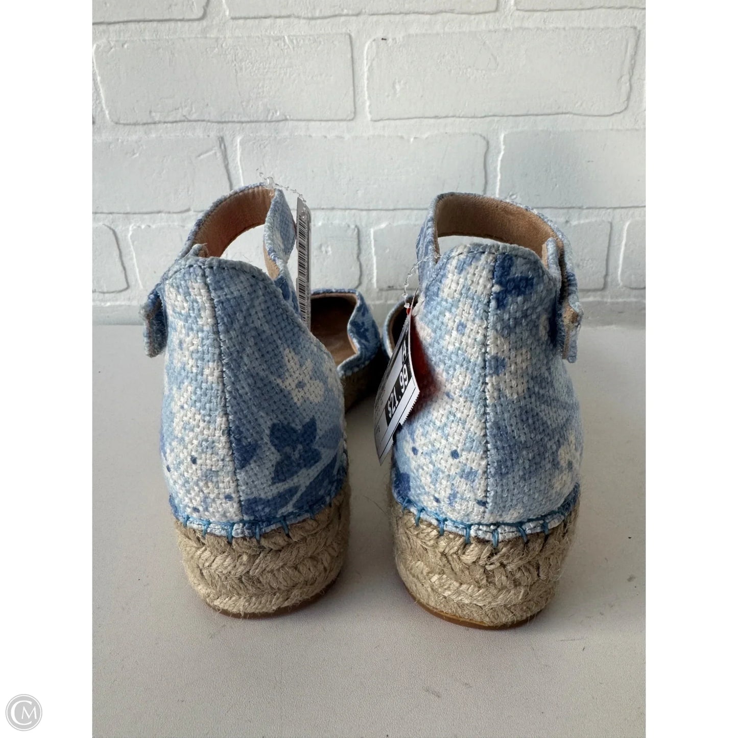 Shoes Flats By Naturalizer In Blue & Tan, Size: 8