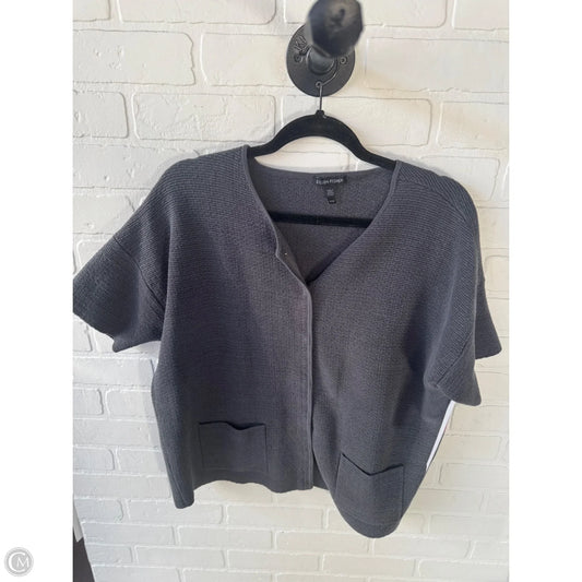 Blazer By Eileen Fisher In Grey, Size: M
