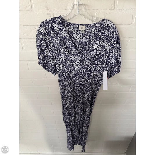 Dress Casual Maxi By A New Day In Purple & White, Size: M