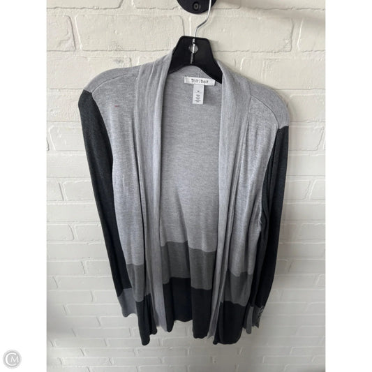 Sweater Cardigan By White House Black Market In Grey, Size: M