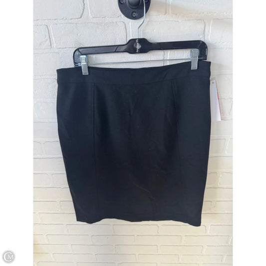 Skirt Mini & Short By Halogen In Black, Size: 12