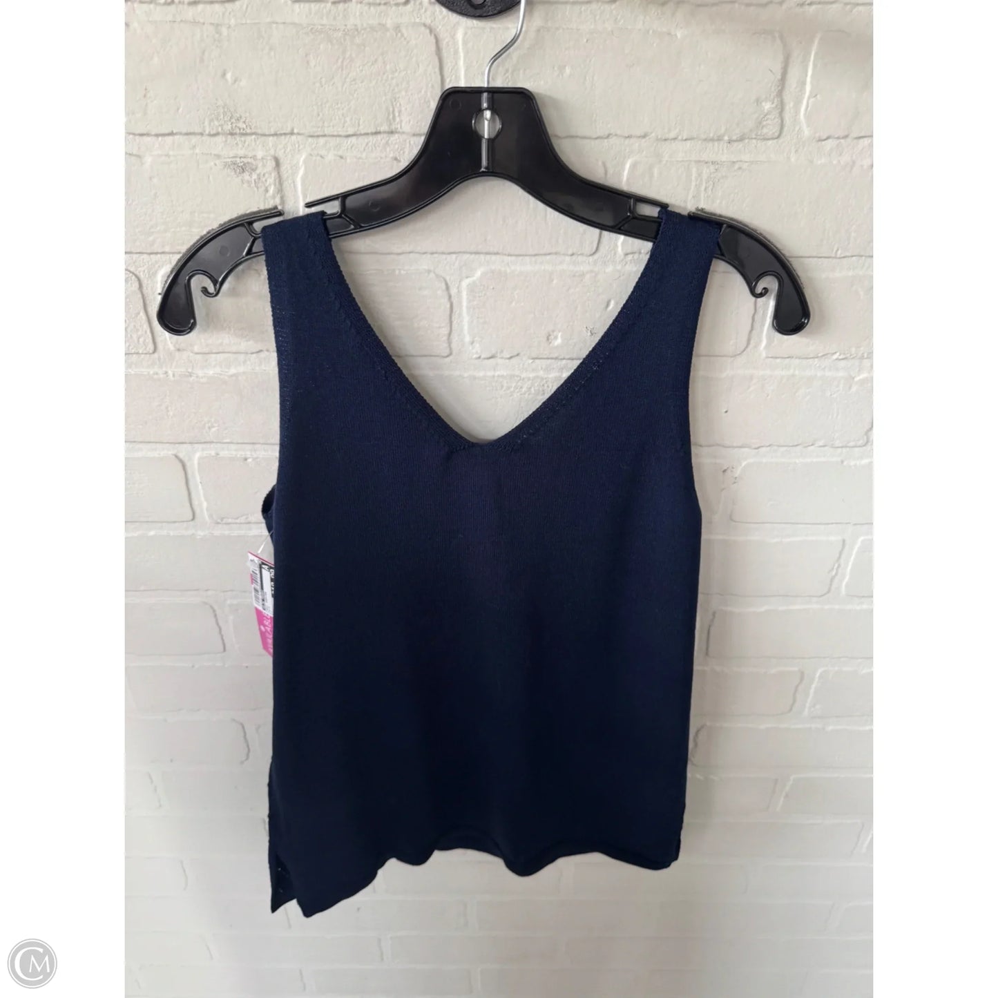 Vest Sweater By Elie Tahari In Blue, Size: S