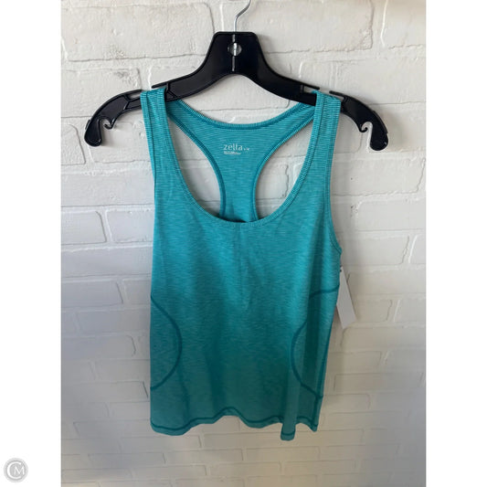 Athletic Tank Top By Zella In Blue, Size: L