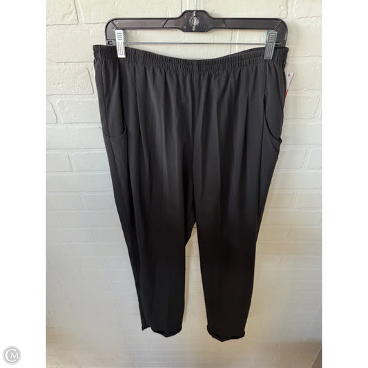 Pants Lounge By Bobeau In Black, Size: 12