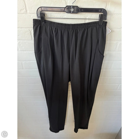 Pants Lounge By Bobeau In Black, Size: 12