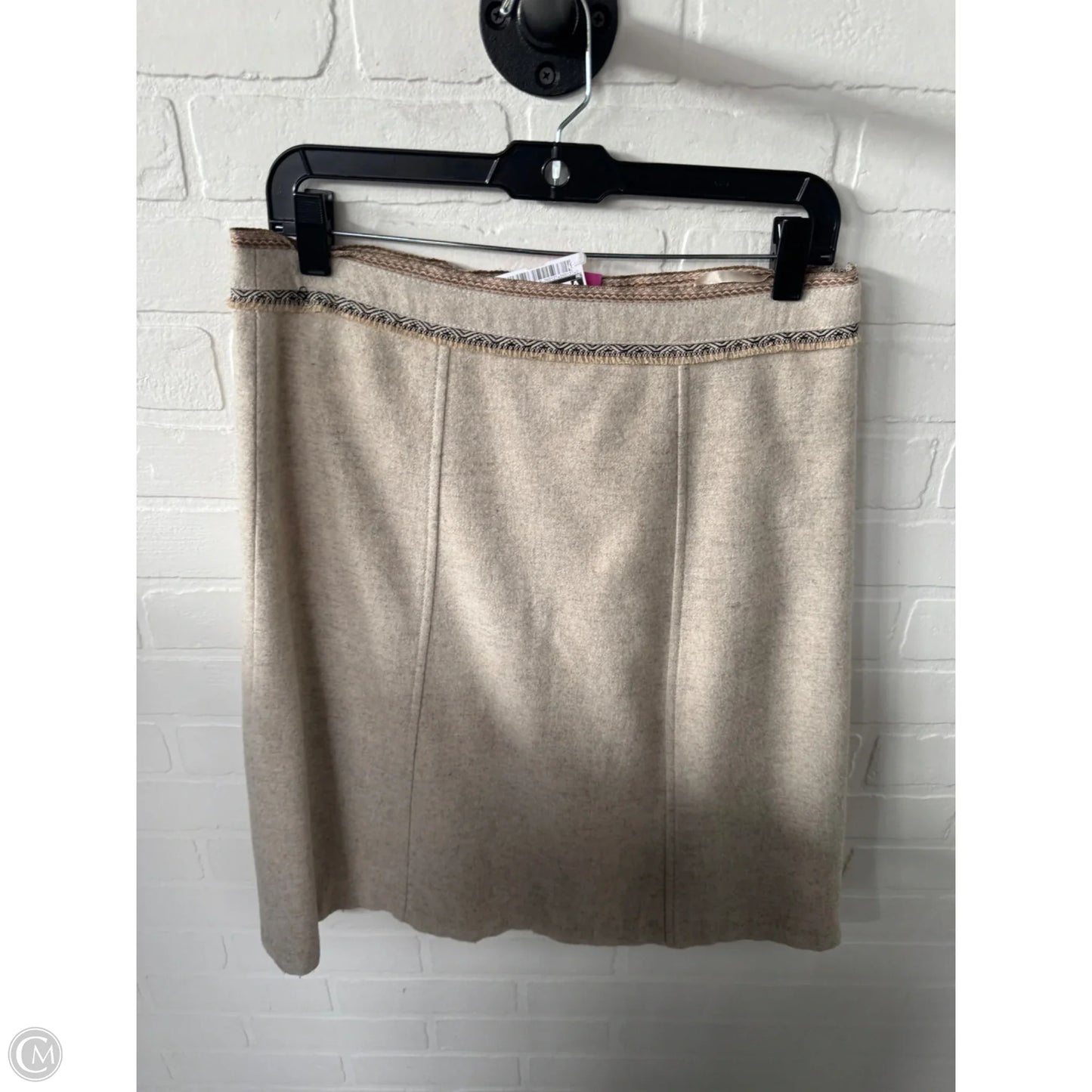 Skirt Midi By Gap In Tan, Size: 8