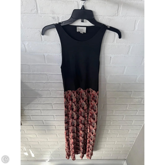 Dress Casual Maxi By Loft In Black & Brown, Size: Xs