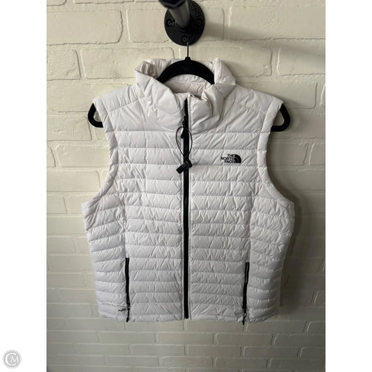 Vest Puffer & Quilted By The North Face In White, Size: Xl
