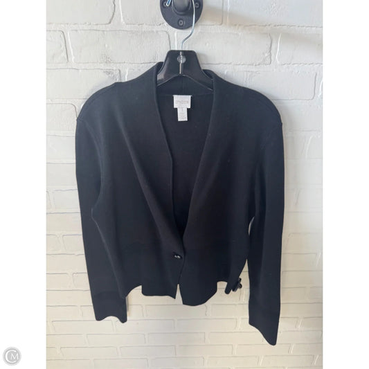 Sweater Cardigan By Chicos In Black, Size: M