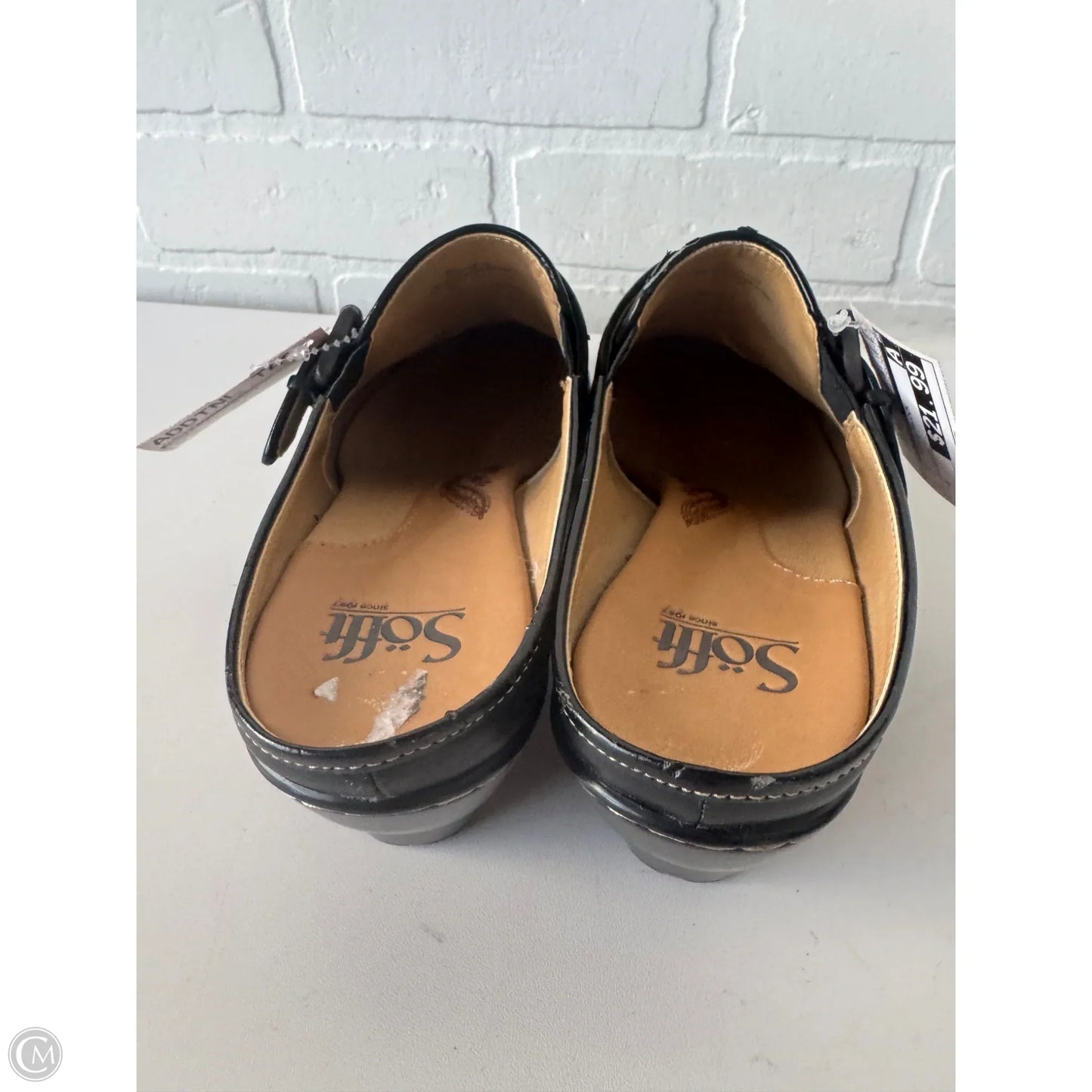 Shoes Heels Block By Sofft In Black, Size: 8