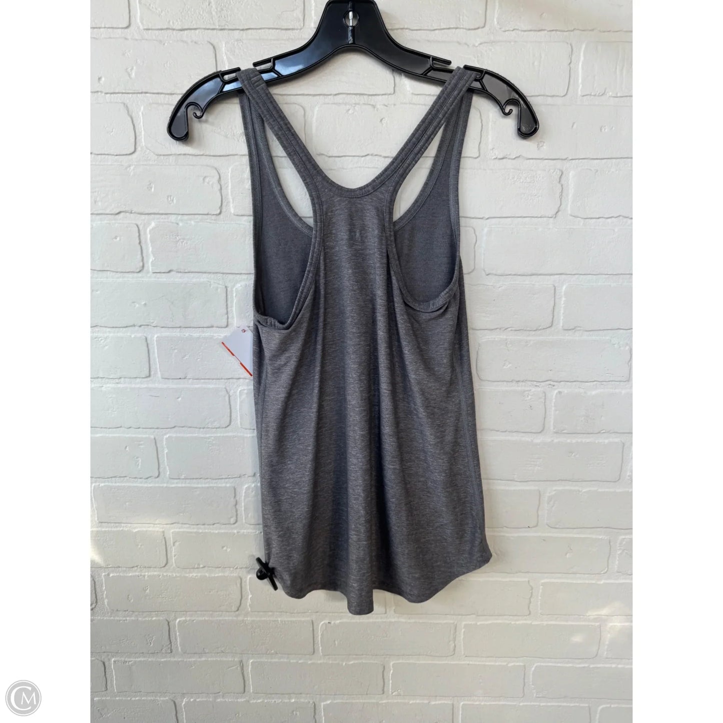 Athletic Tank Top By Lululemon In Grey, Size: M