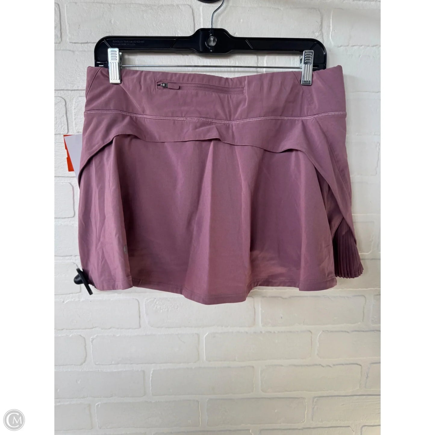Athletic Skort By Lululemon In Pink, Size: 8