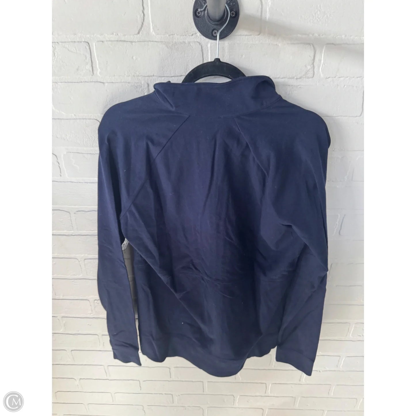 Sweatshirt Collar By Talbots In Blue, Size: M