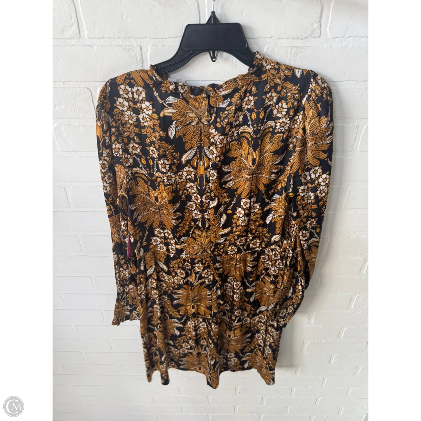 Dress Work By Loft In Black & Brown, Size: S