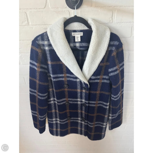 Jacket Other By Artisan Ny In Blue & Brown, Size: M