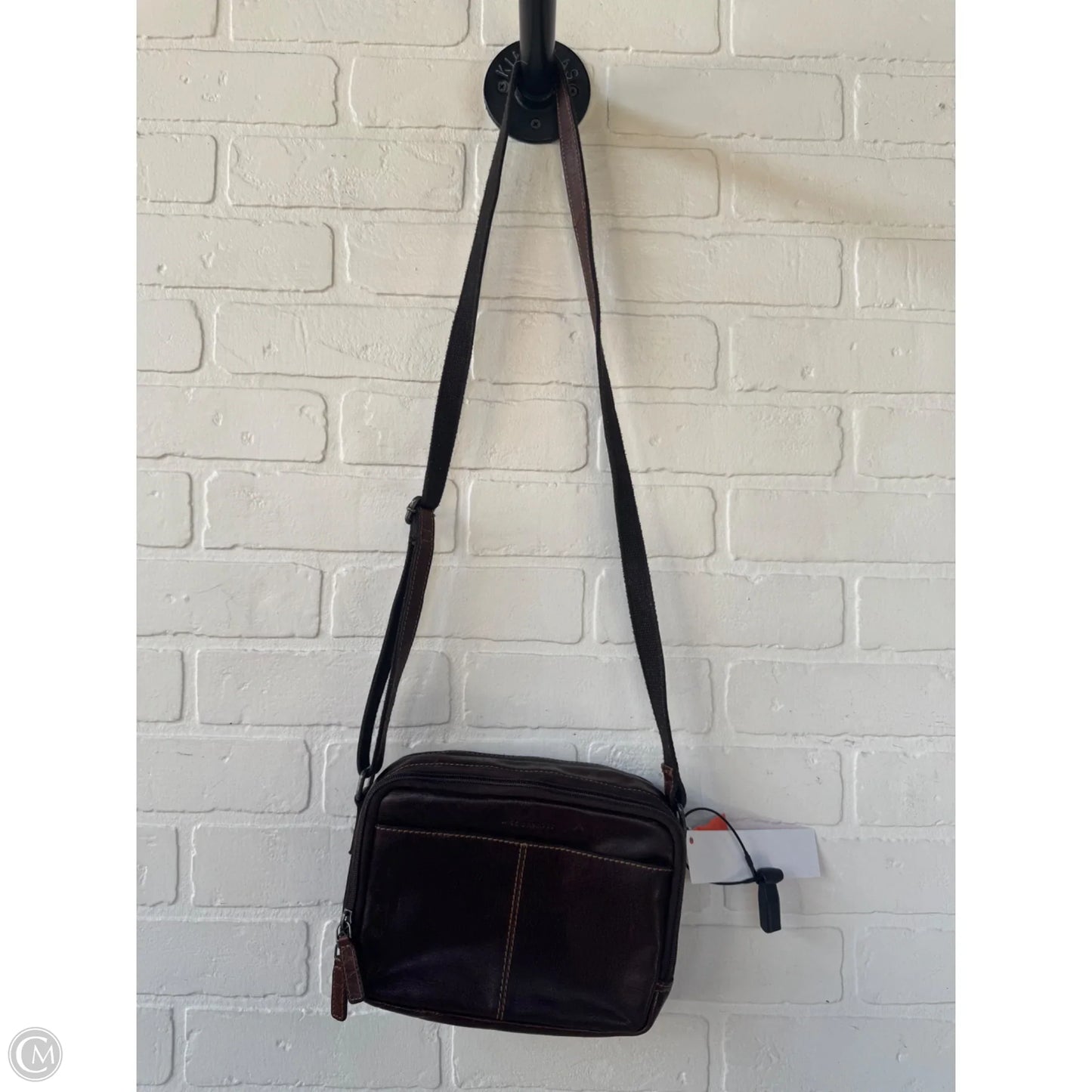 Crossbody Leather By Cmb, Size: Medium