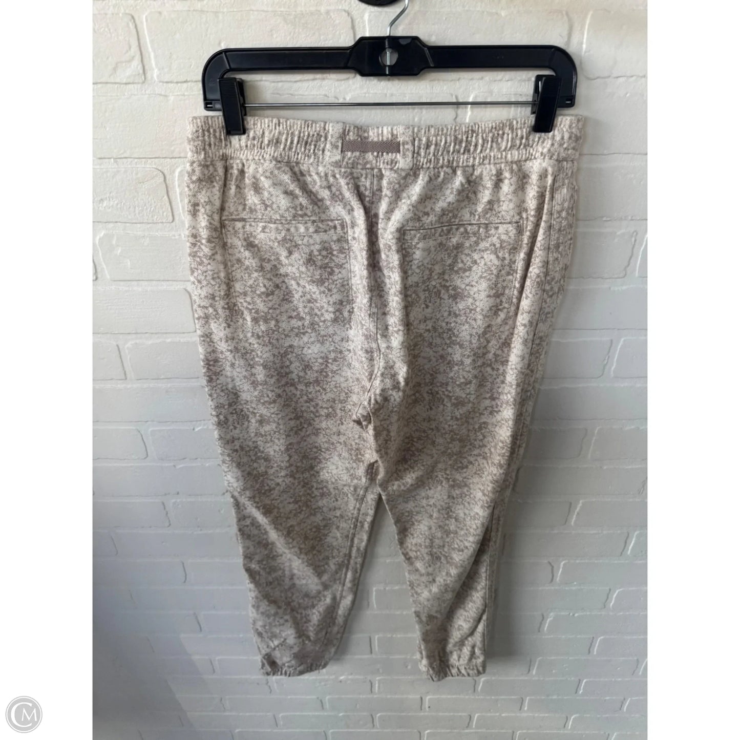 Pants Joggers By Athleta In Cream & Tan, Size: 4