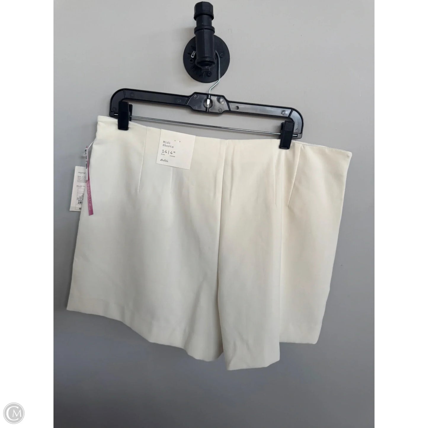 Shorts By A New Day In Cream, Size: 14